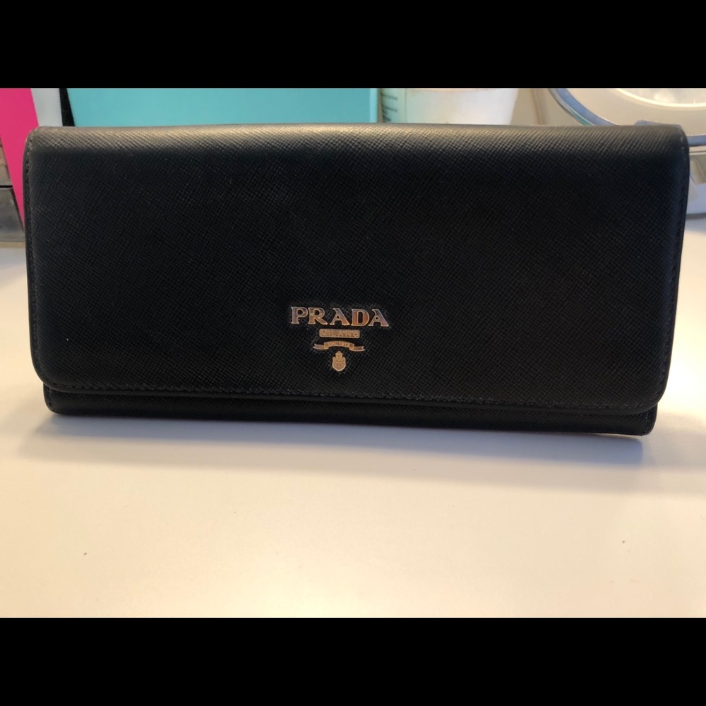 Prada Saffiano Wallet